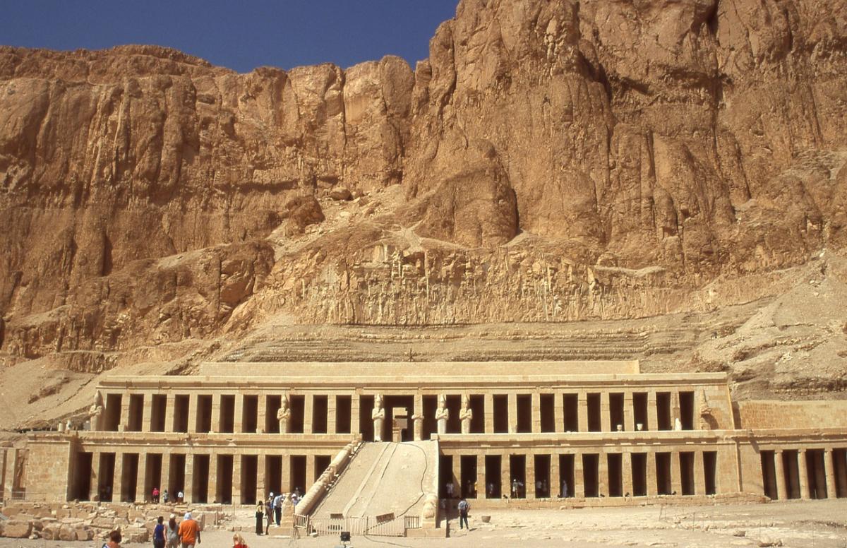 The Majestic Temple of Hatshepsut in Luxor