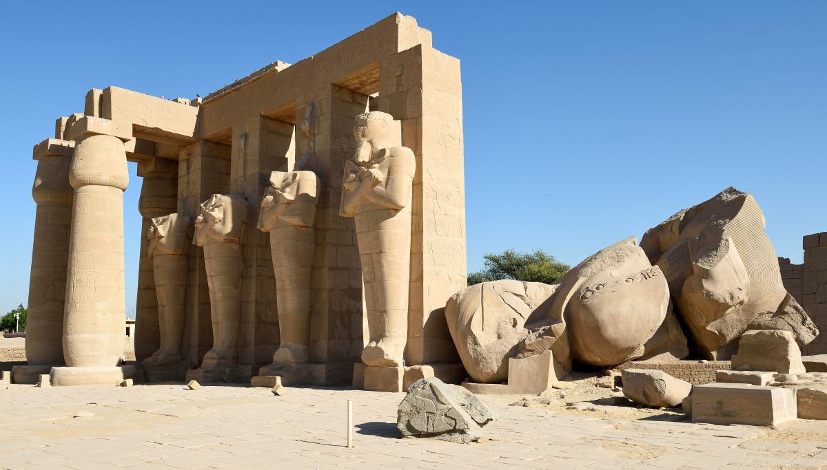 The West Bank, Beyond Ancient Thebes in Luxor