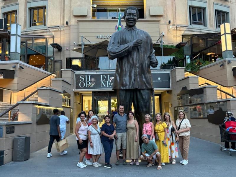 Johannesburg, South Africa, Nelson Mandela Square