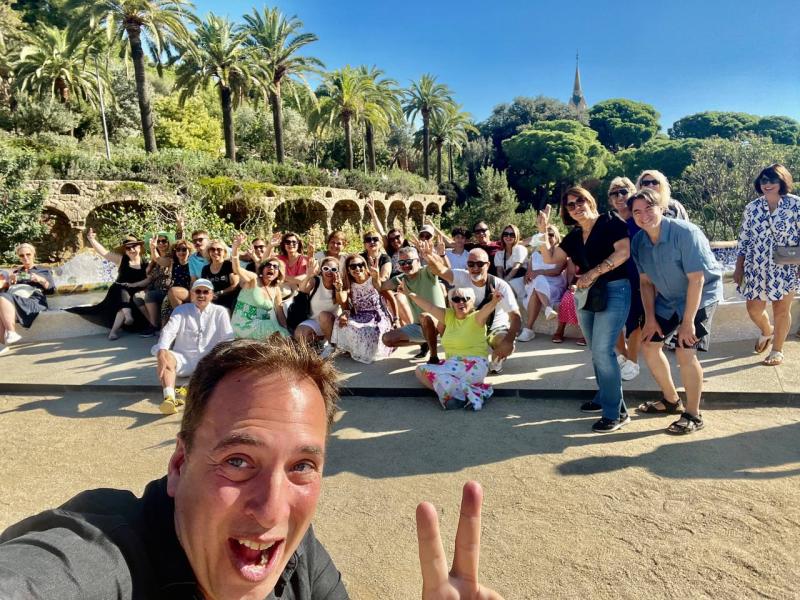 Guell Park, Barcelona, Spain