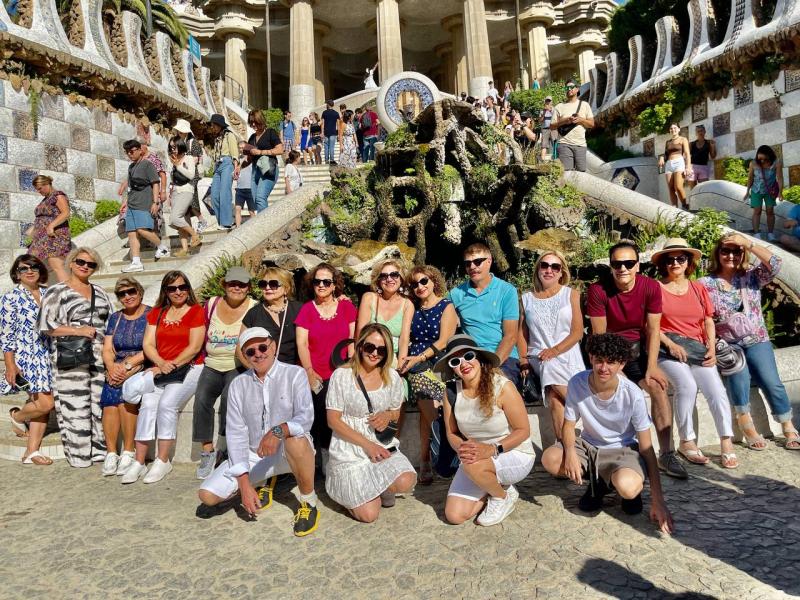 Guell Park, Barcelona, Spain