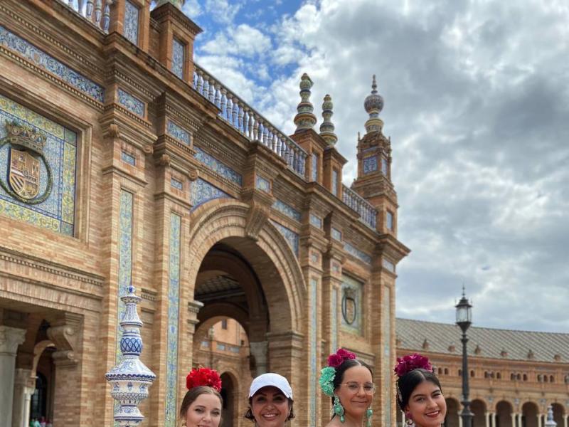 Spanish Square, Seville, Spain