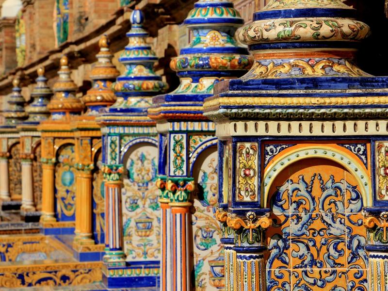 Spanish Square, Seville, Spain